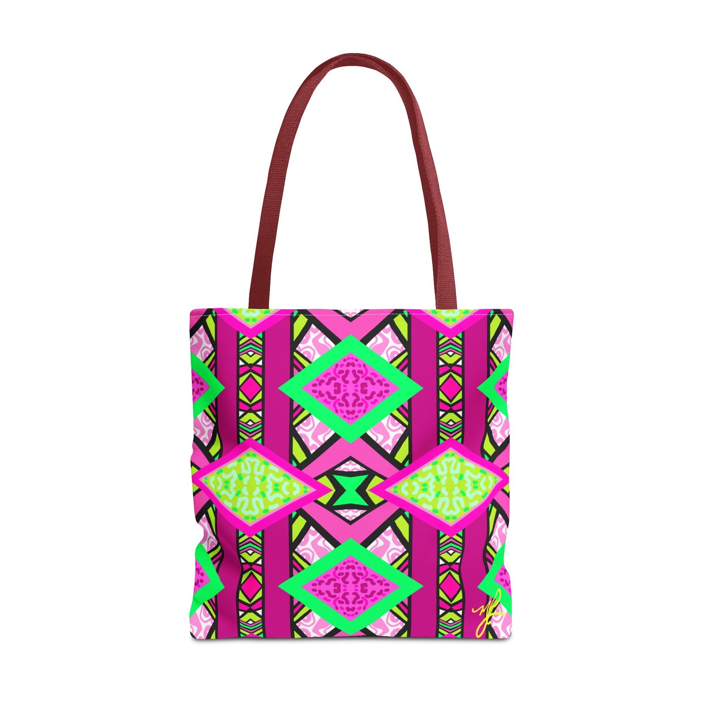 R-ALI (Pink Pow  Design)- Tote Bag (NEW)