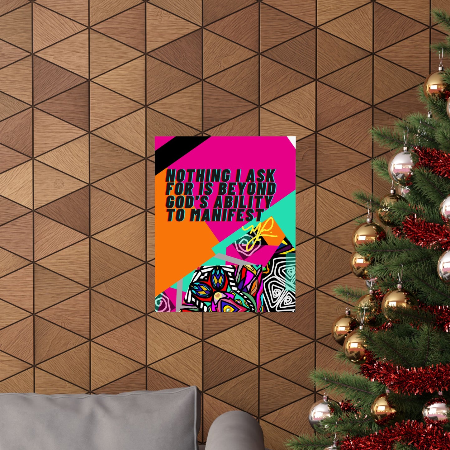 "Nothing I Ask For" - Premium Matte Vertical Poster