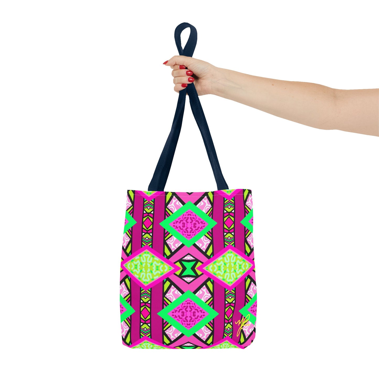 R-ALI (Pink Pow  Design)- Tote Bag (NEW)