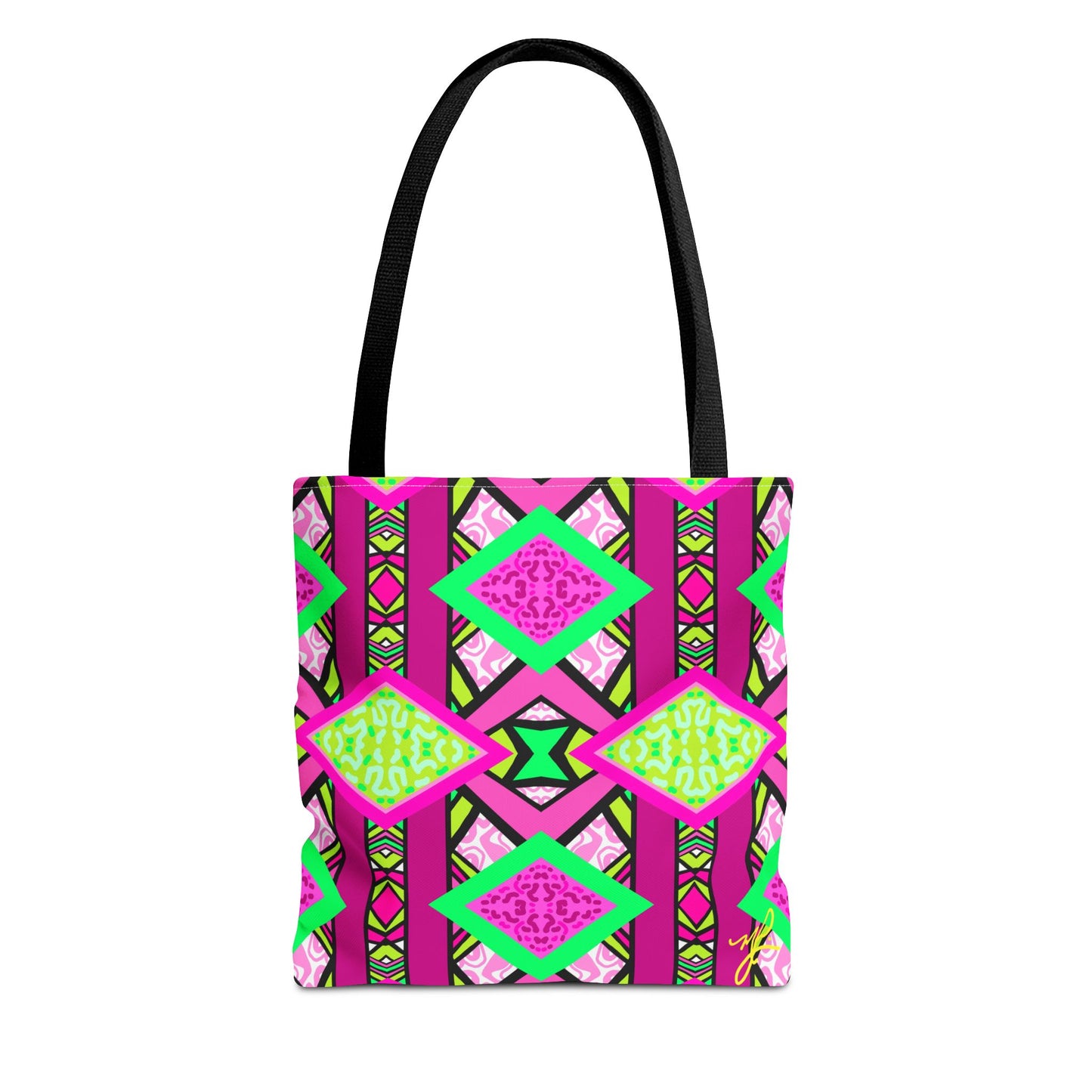 R-ALI (Pink Pow  Design)- Tote Bag (NEW)