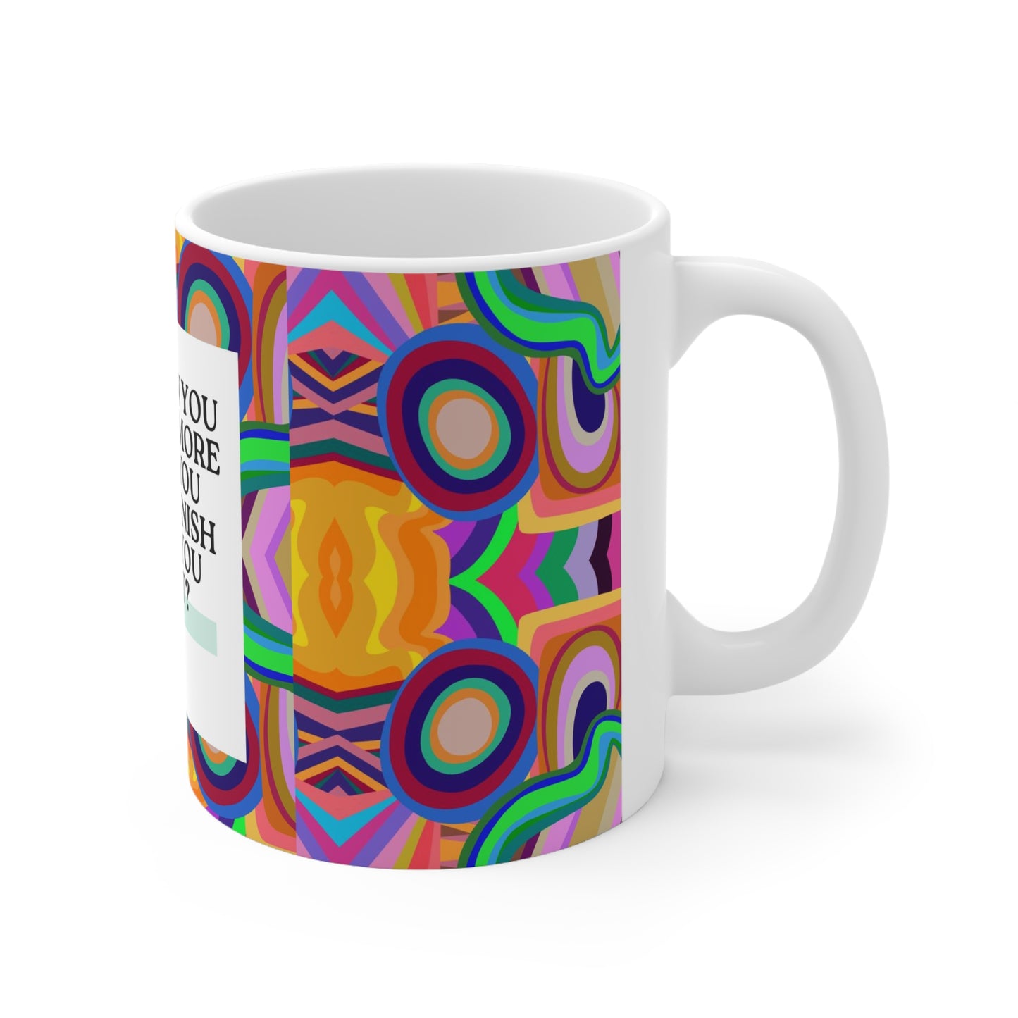 ABL Inspirational Ceramic Mug 11oz- " How Can..."