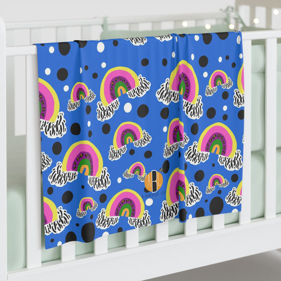 Babyish Rainbow- Baby Swaddle Blanket