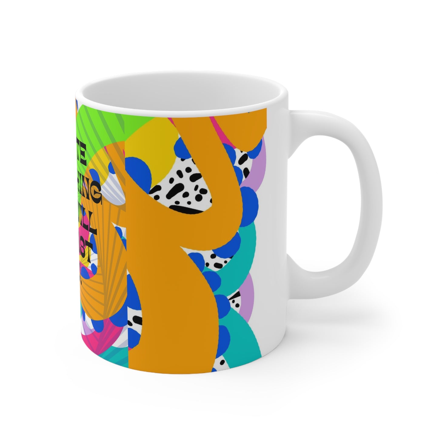 Load image into Gallery viewer, ABL Inspirational Ceramic Mug 11oz- &amp;quot; Create Something...&amp;quot;
