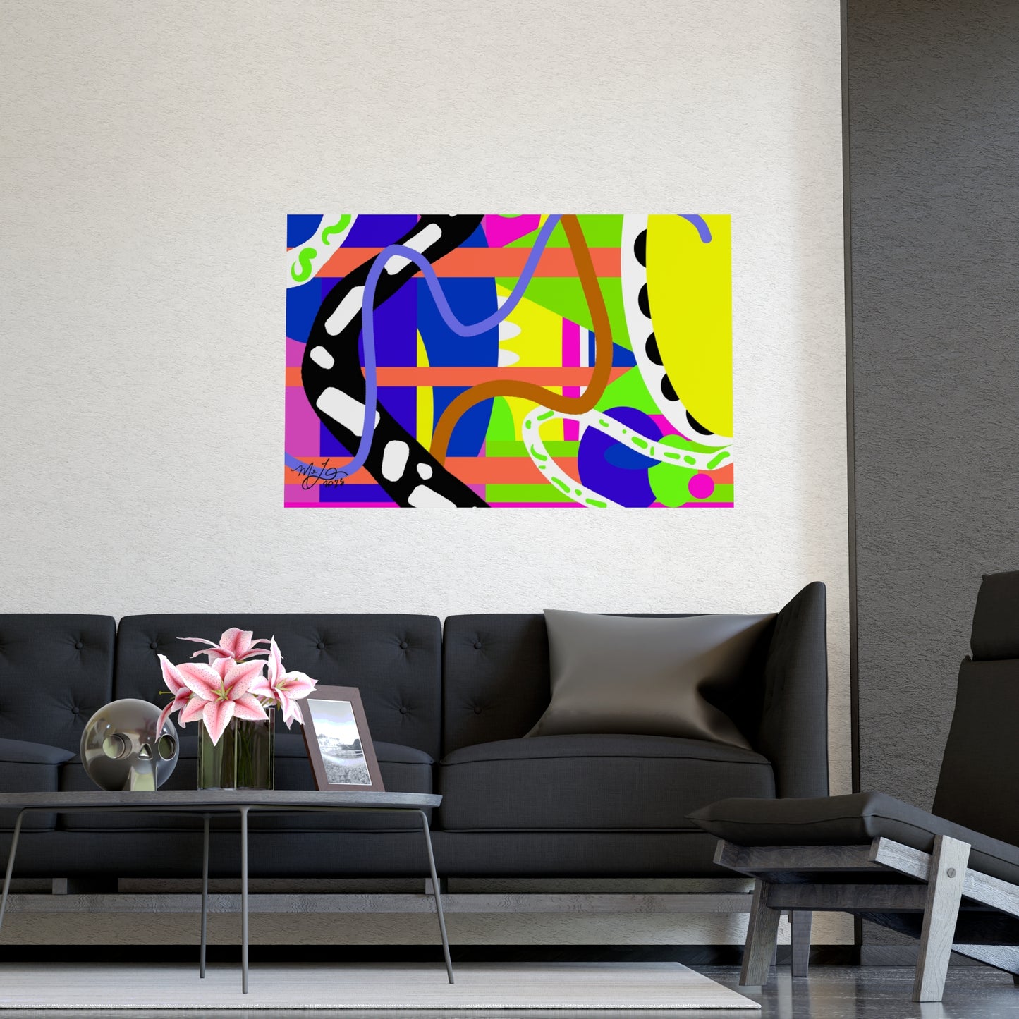 "Jetta"  - Premium Matte Horizontal Poster Print