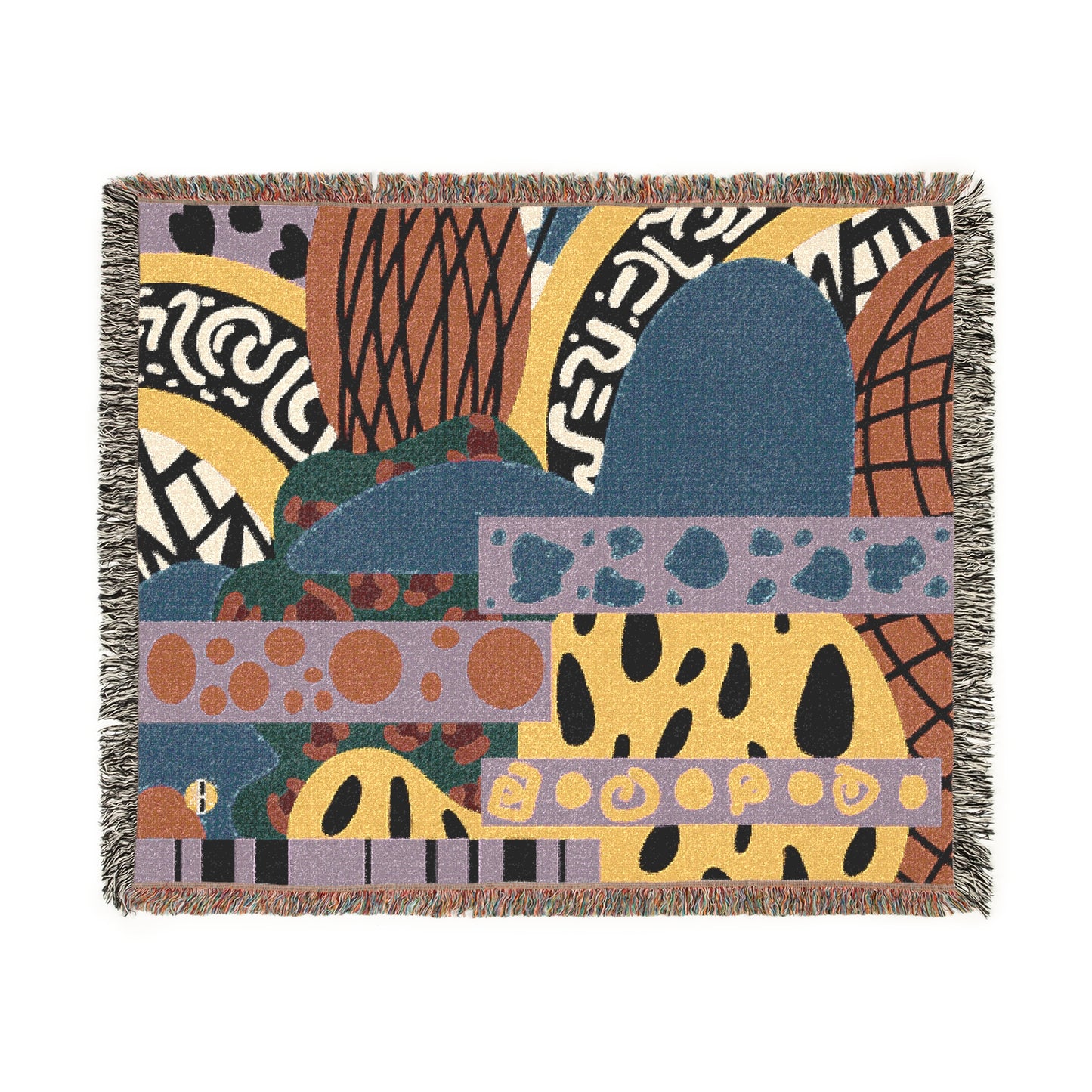 Abeille Creations - Makena Design Woven Blanket