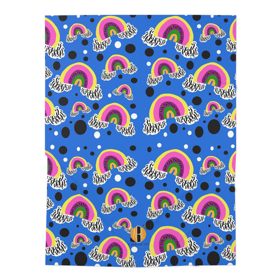 Babyish Rainbow- Baby Swaddle Blanket