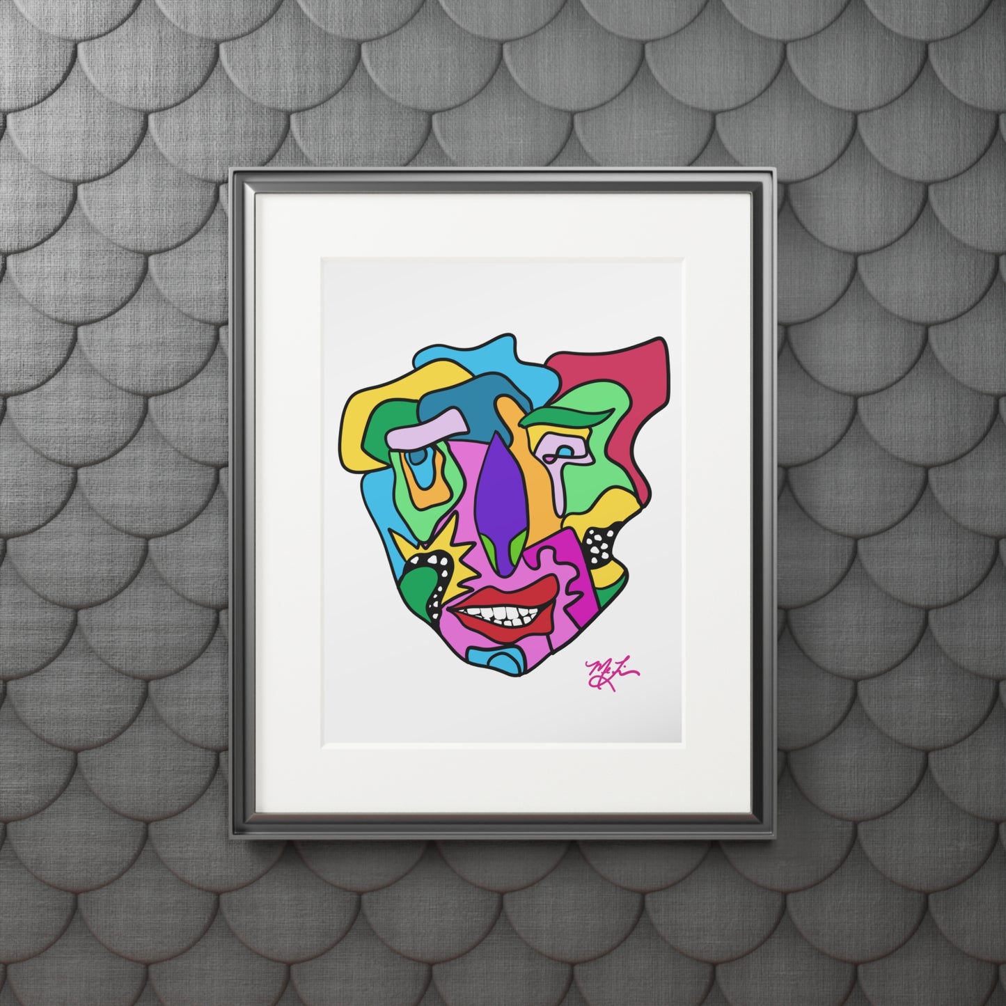 Franko- Fine Art Prints (Passepartout Paper Frame)