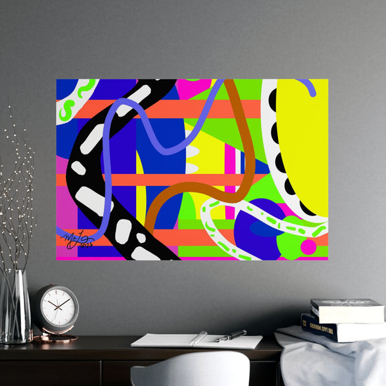 "Jetta"  - Premium Matte Horizontal Poster Print