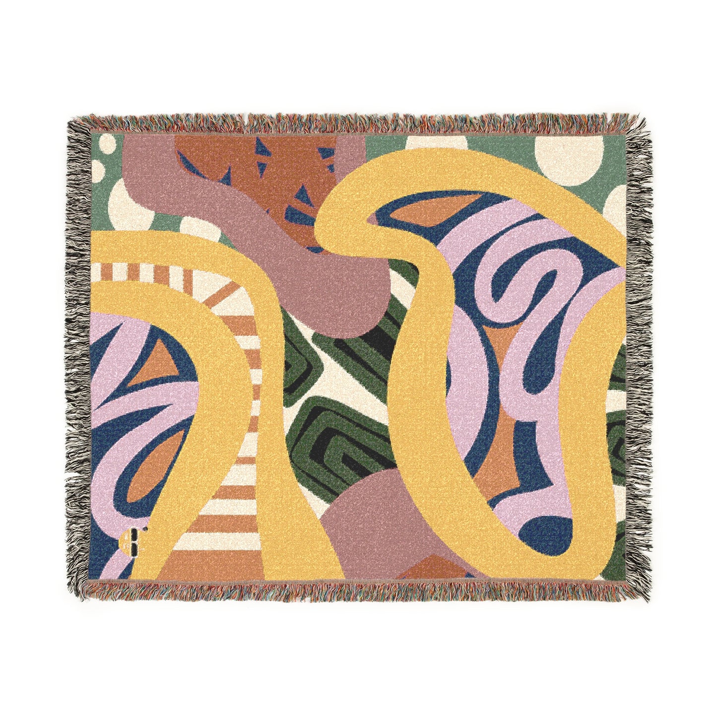 Abeille Creations - Zuri Design Woven Blanket