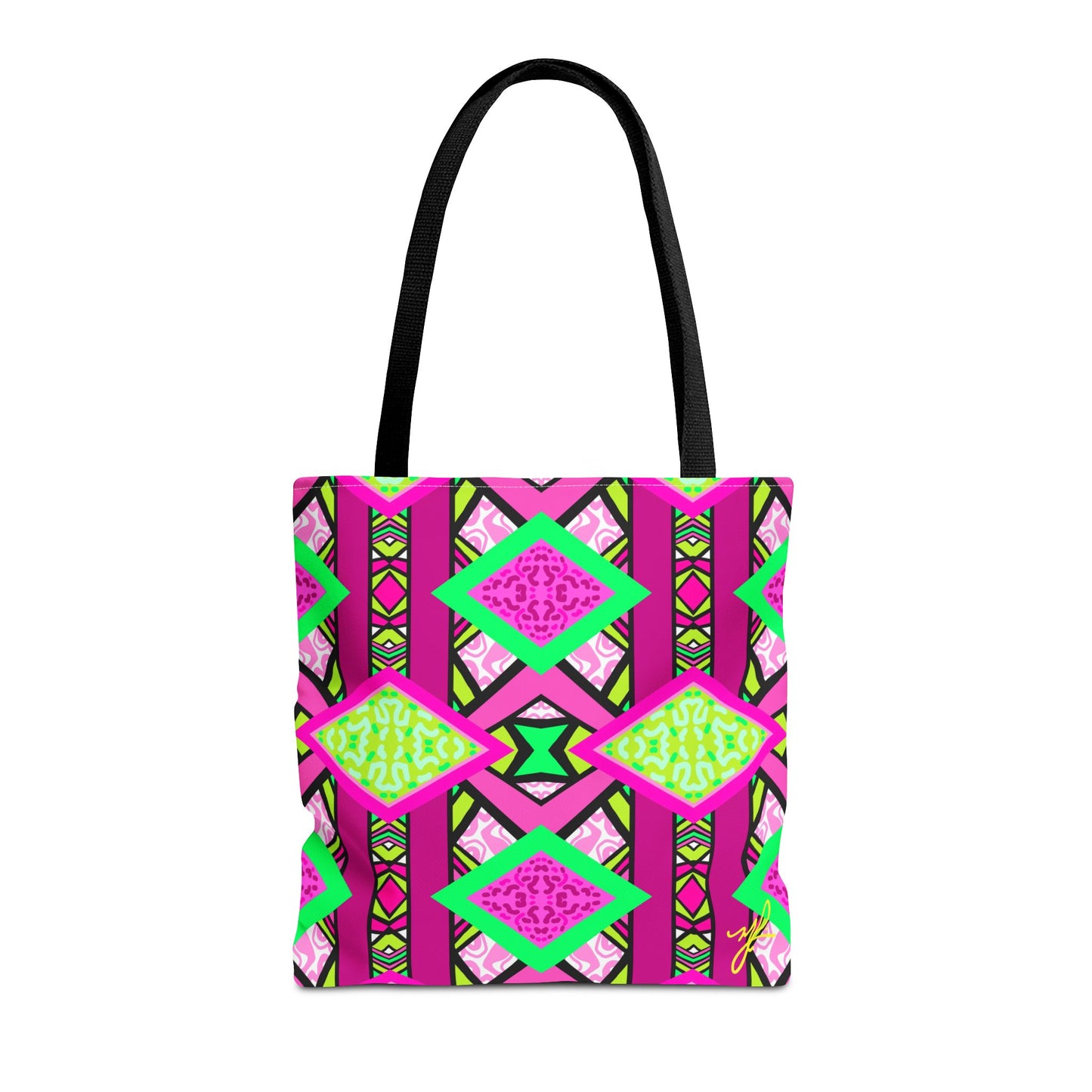 R-ALI (Pink Pow  Design)- Tote Bag (NEW)