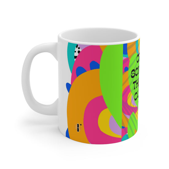 Load image into Gallery viewer, ABL Inspirational Ceramic Mug 11oz- &amp;quot; Create Something...&amp;quot;