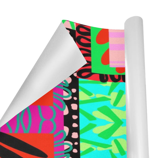 Holiday Adinkra Gift Wrapping Paper - 58"x 23" (1 Roll)