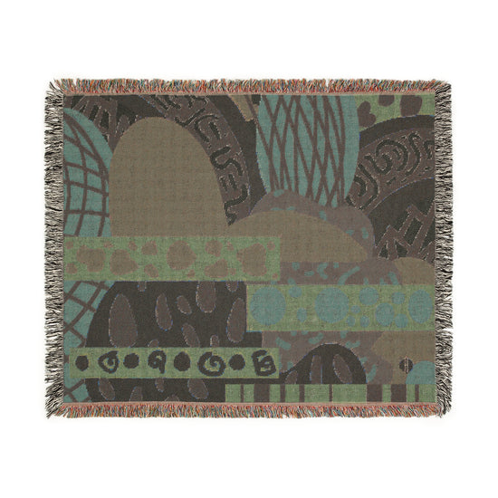 Abeille Creations - Makena Design Woven Blanket