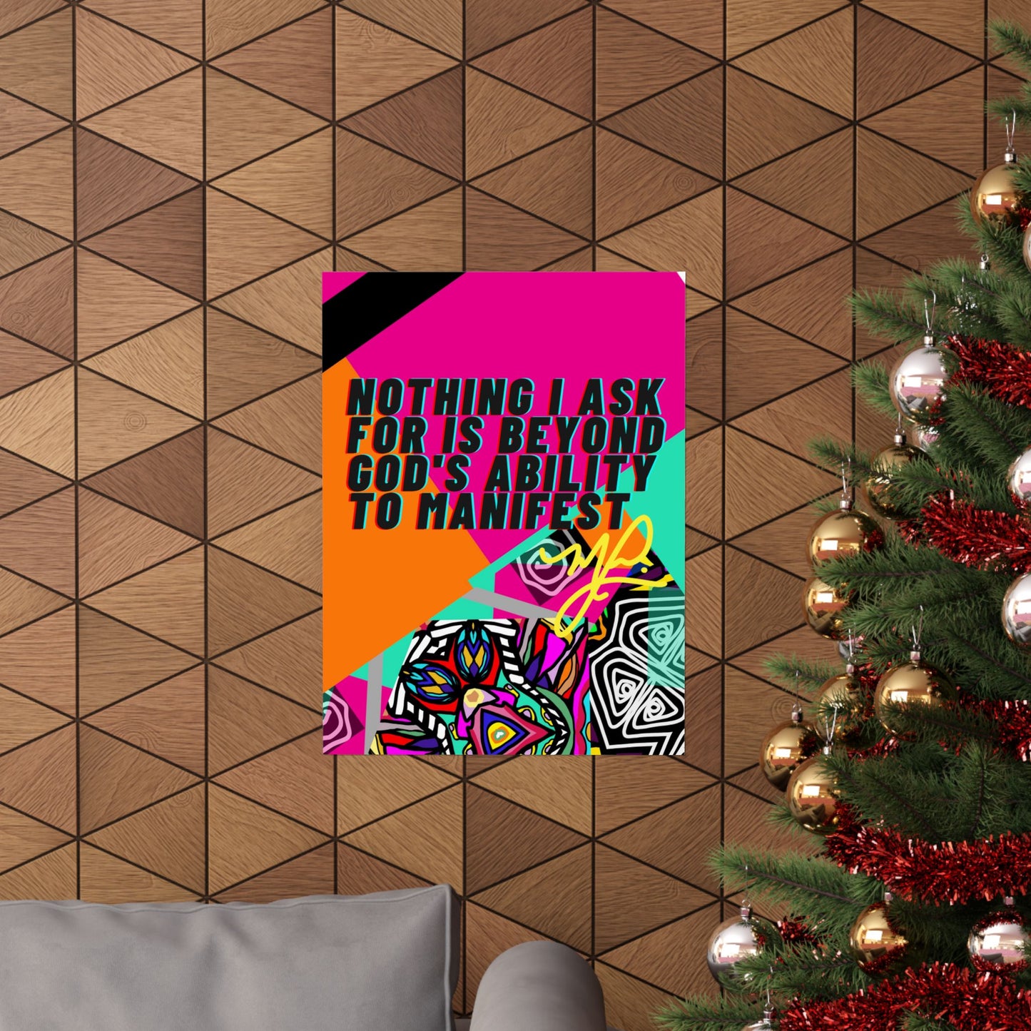 "Nothing I Ask For" - Premium Matte Vertical Poster