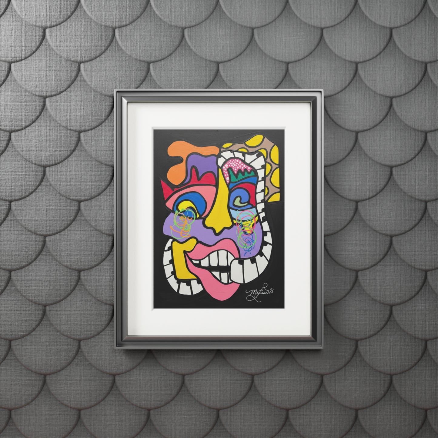 Kaziya- Fine Art Prints (Passepartout Paper Frame)