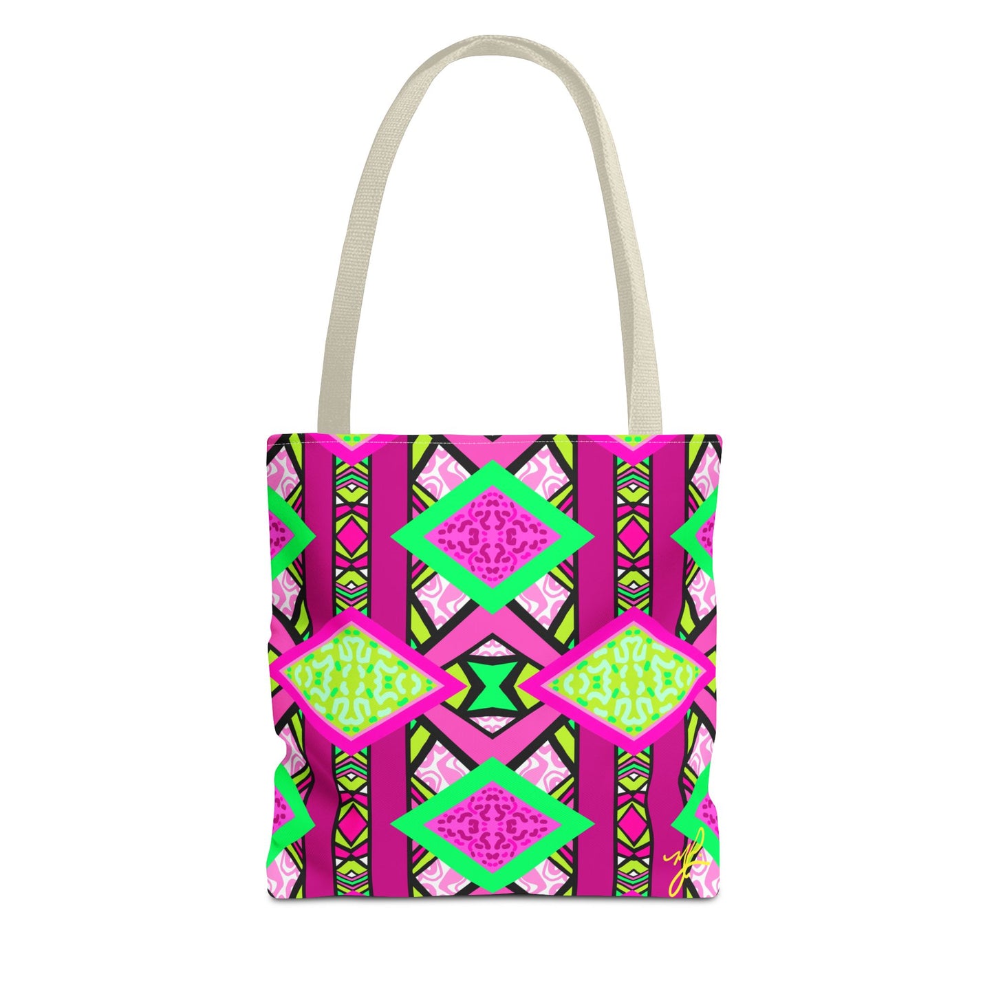 R-ALI (Pink Pow  Design)- Tote Bag (NEW)