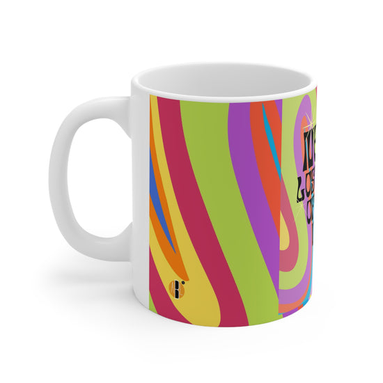 ABL Inspirational Ceramic Mug 11oz- " Never Lose ..."