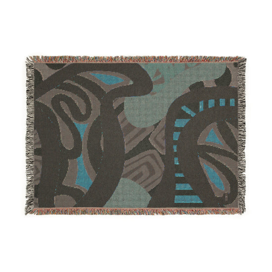 Abeille Creations - Zuri Design Woven Blanket