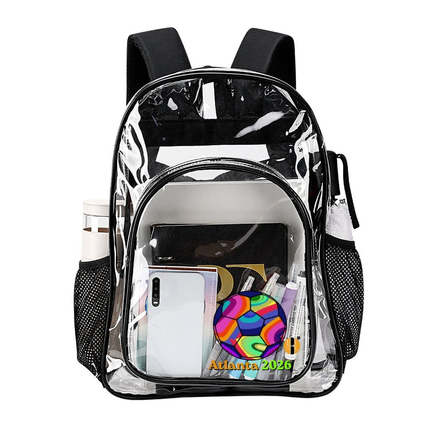 ATL Varsity Wave -Clear Stadium Backpack