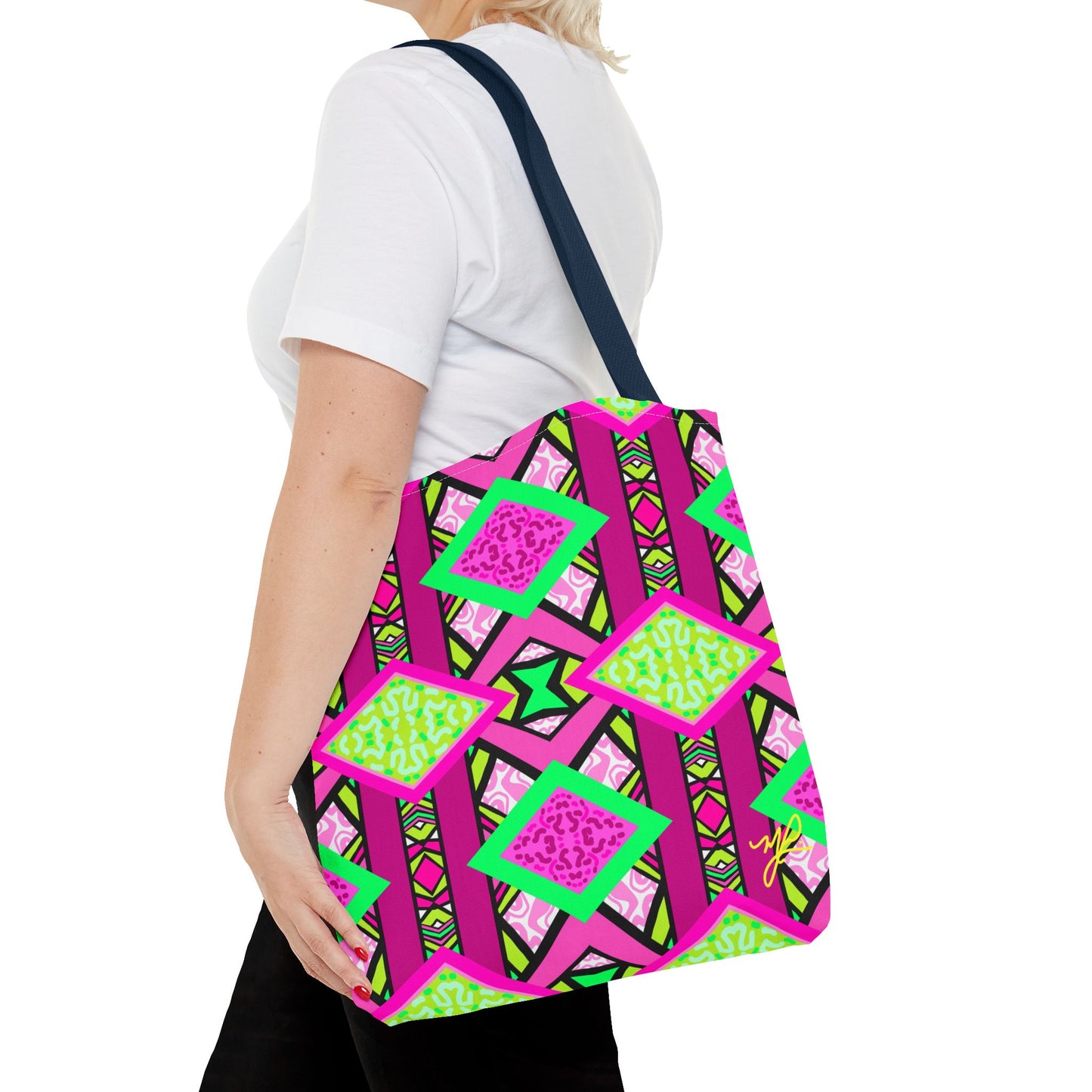 R-ALI (Pink Pow  Design)- Tote Bag (NEW)