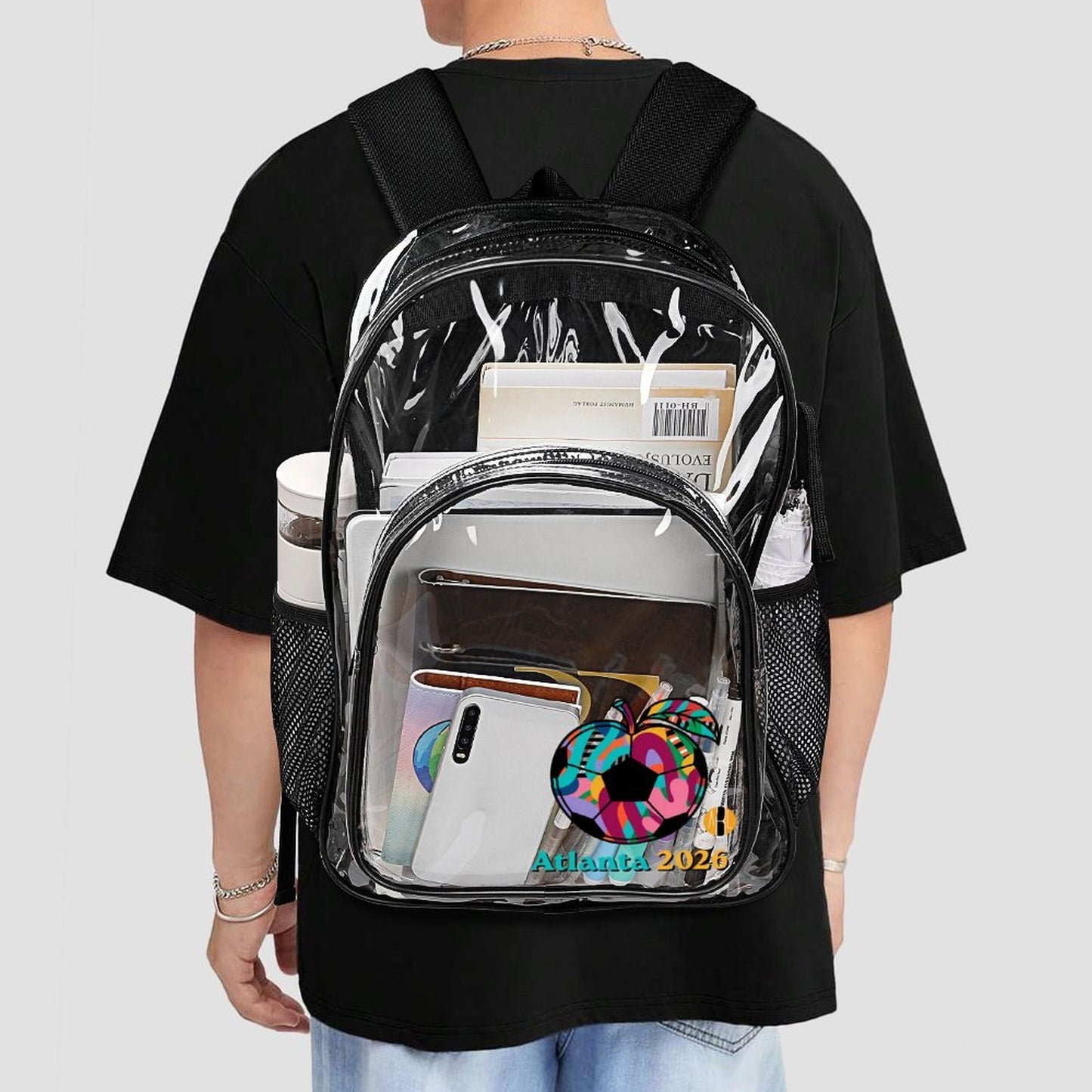 ATL Peachwave-  Clear Stadium Backpack