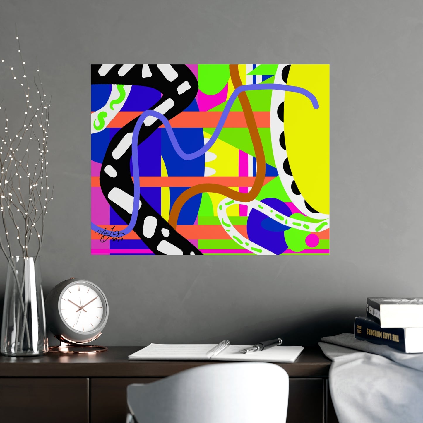 "Jetta"  - Premium Matte Horizontal Poster Print