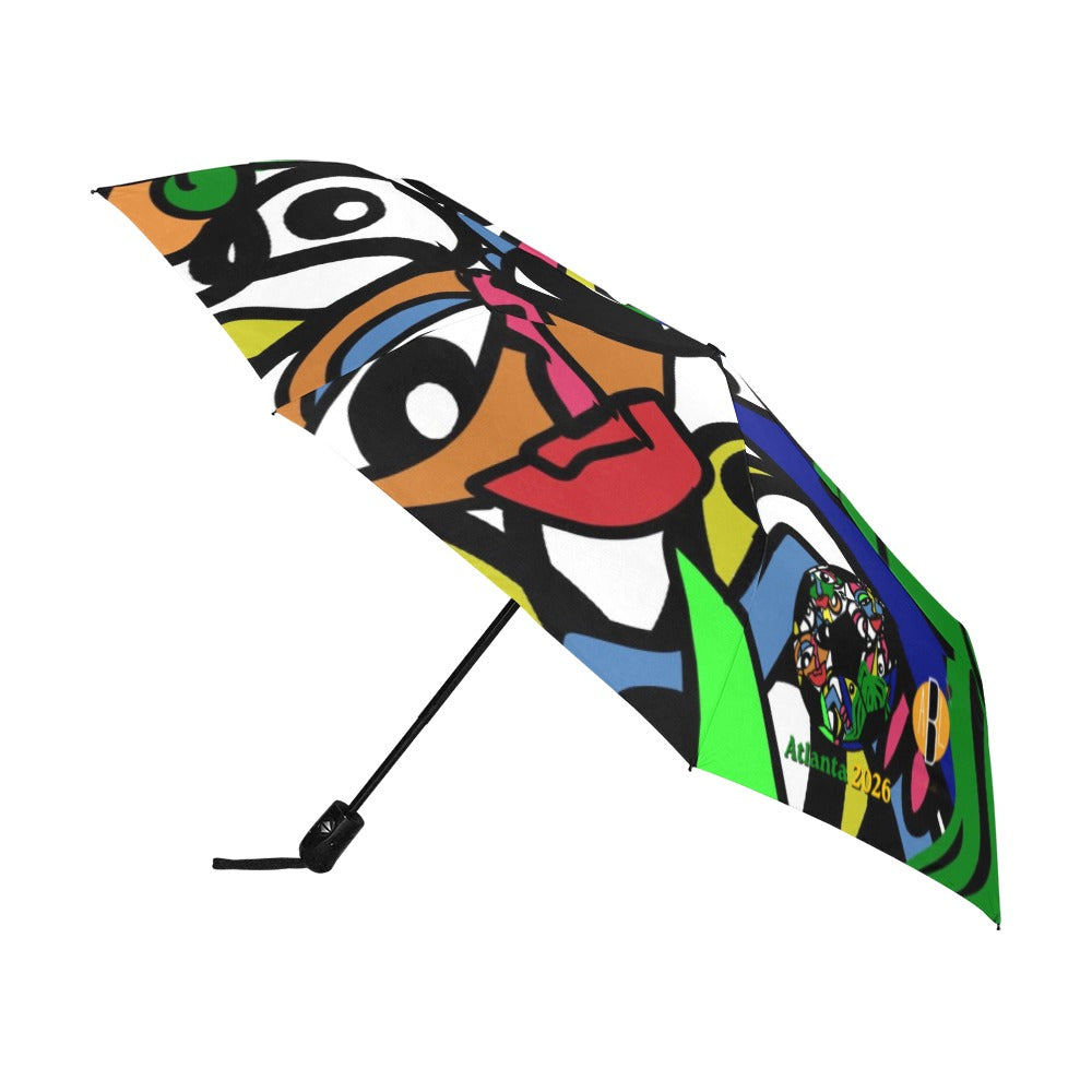ATL Global Groove Automatic Folding Umbrella
