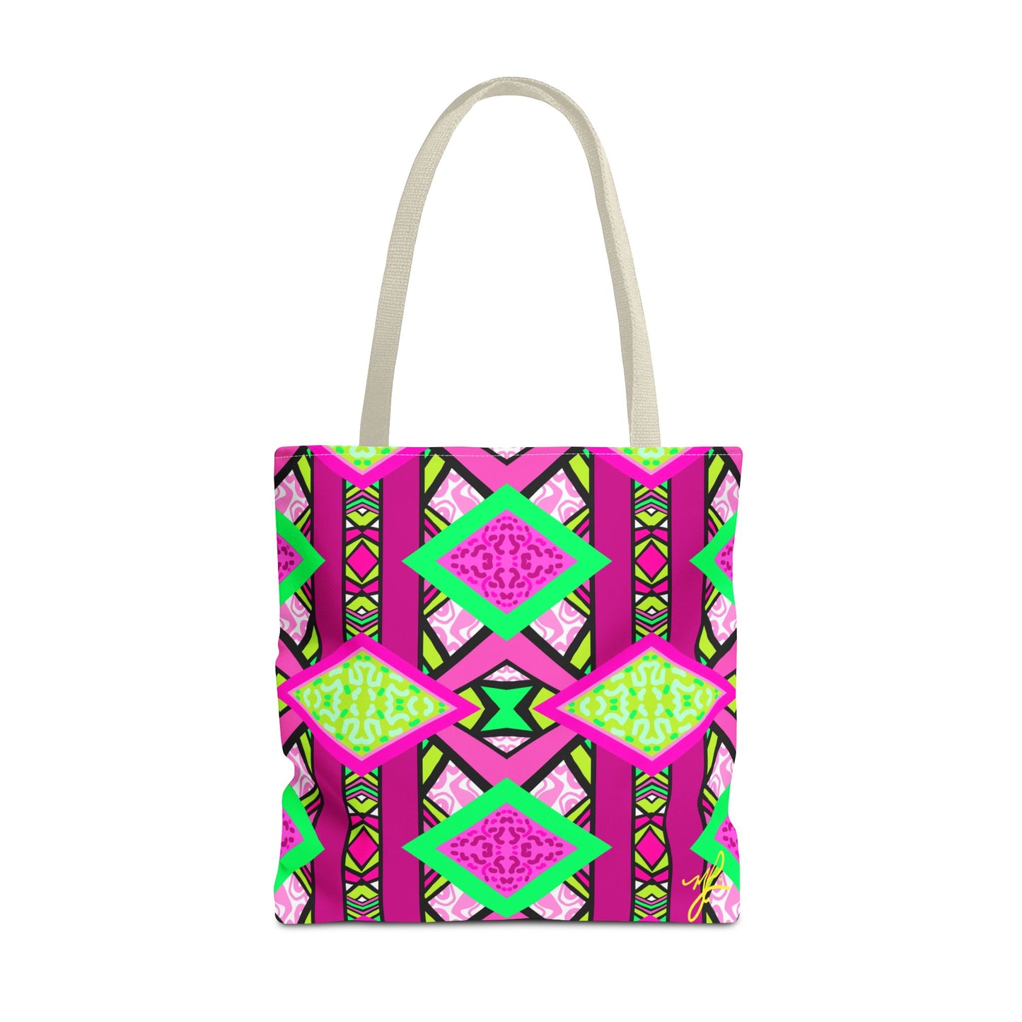 R-ALI (Pink Pow  Design)- Tote Bag (NEW)