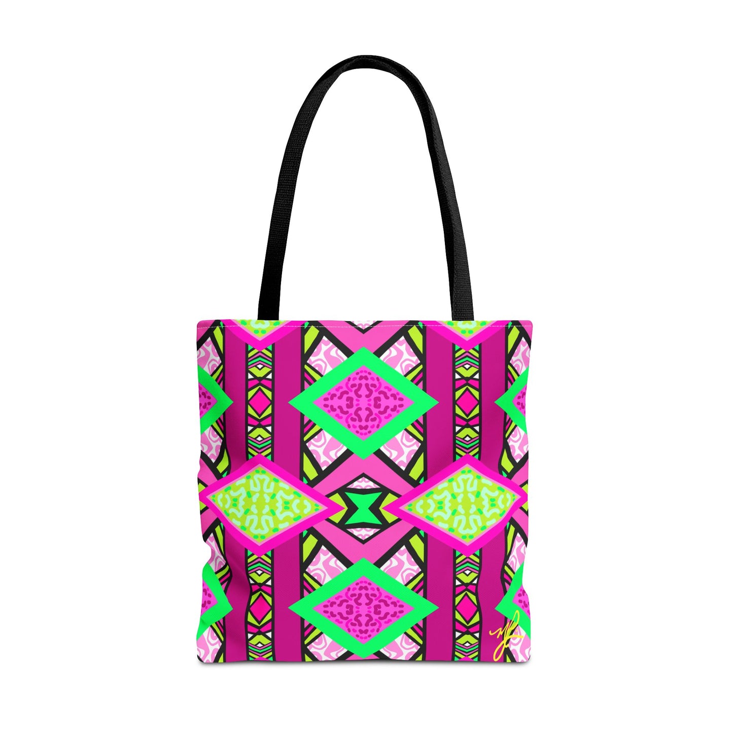 R-ALI (Pink Pow  Design)- Tote Bag (NEW)