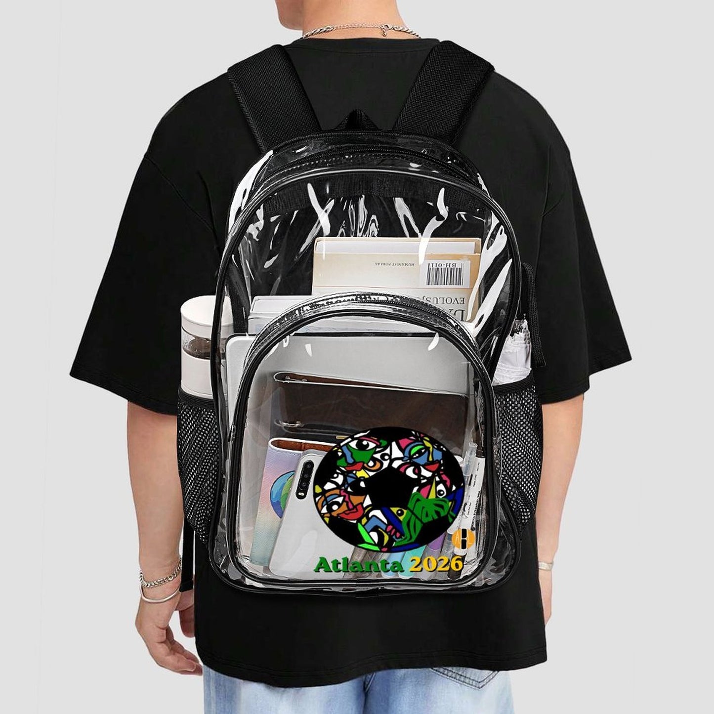 ATL Global Groove- Clear Stadium Backpack