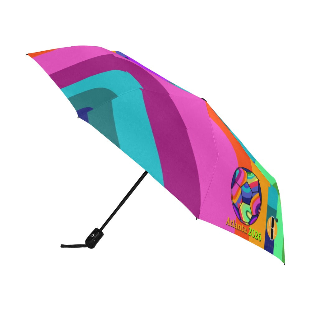 ATL Varsity Wave Automatic Folding Umbrella