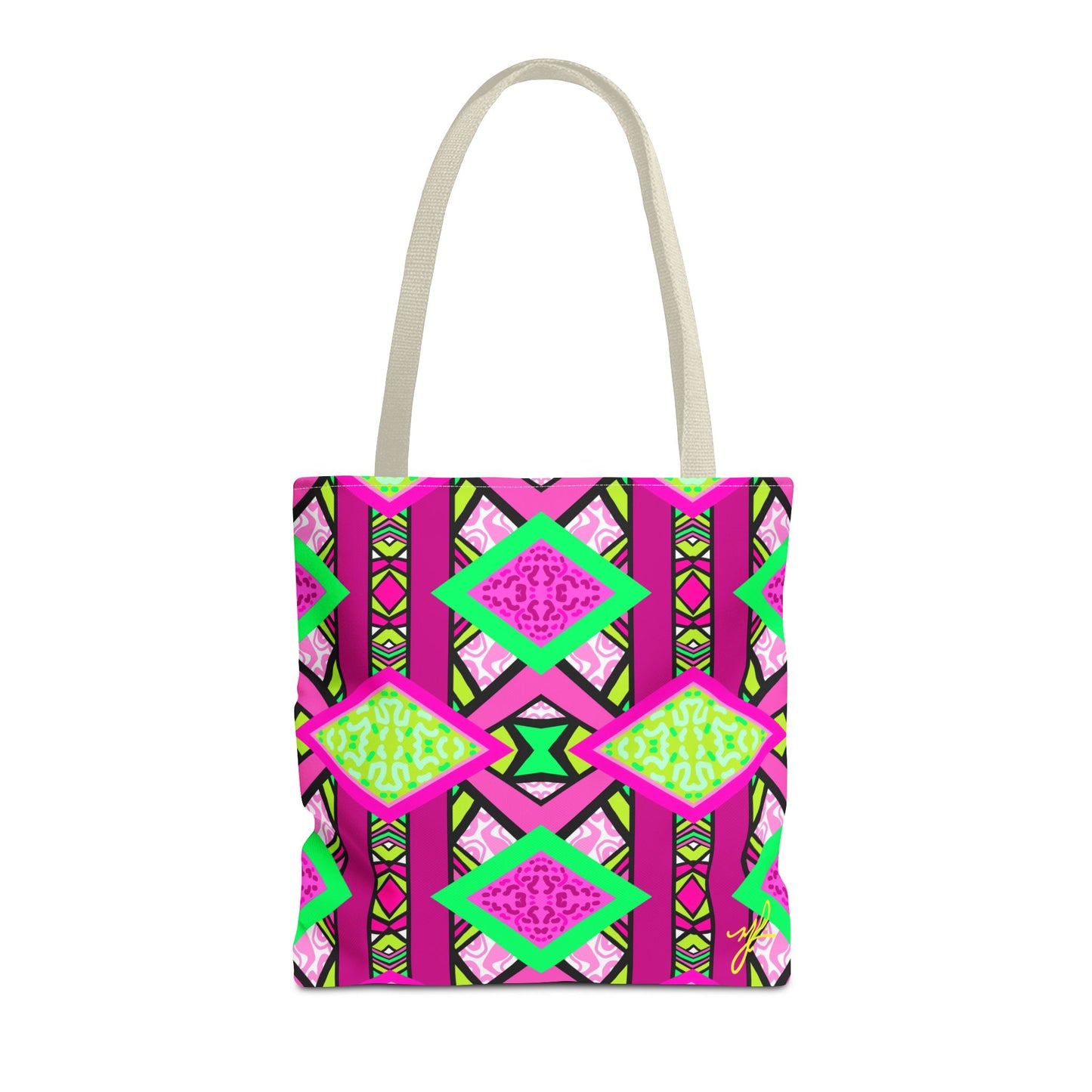 R-ALI (Pink Pow  Design)- Tote Bag (NEW)