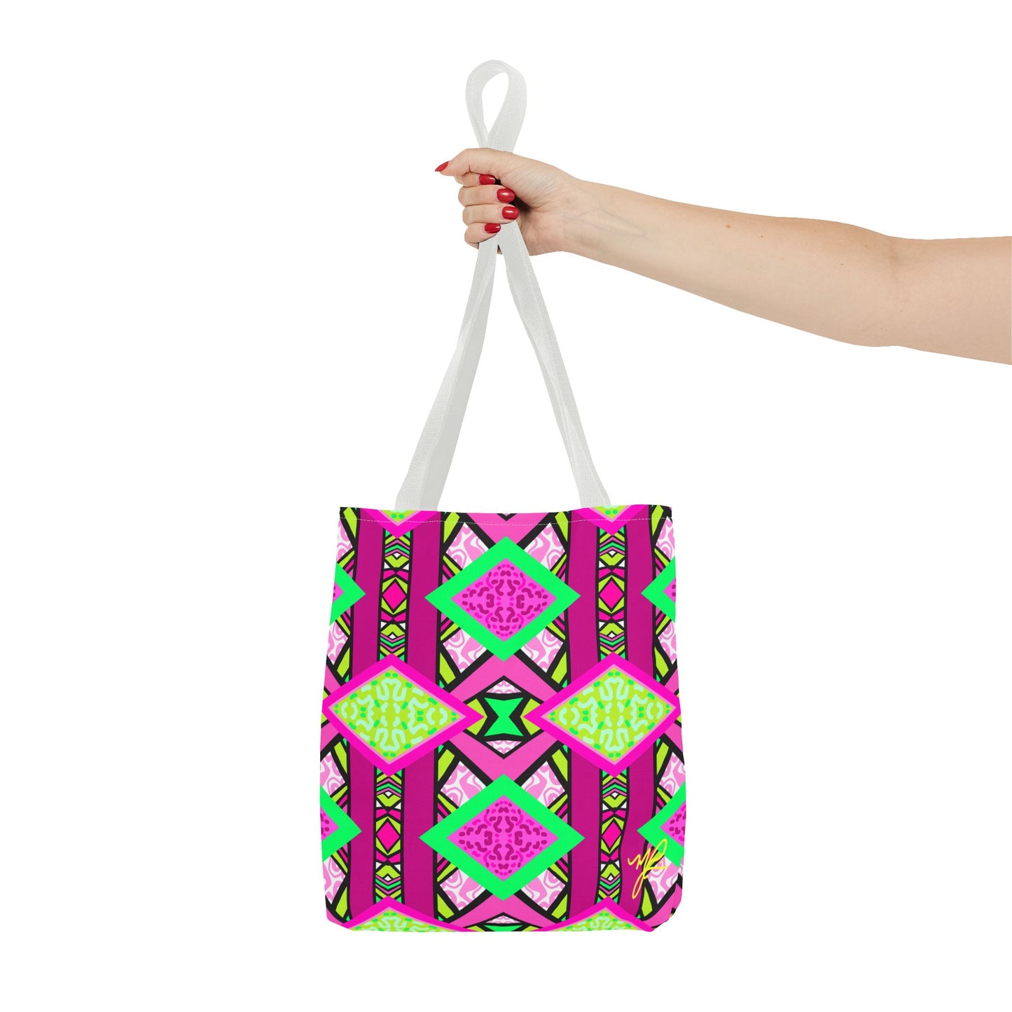 R-ALI (Pink Pow  Design)- Tote Bag (NEW)