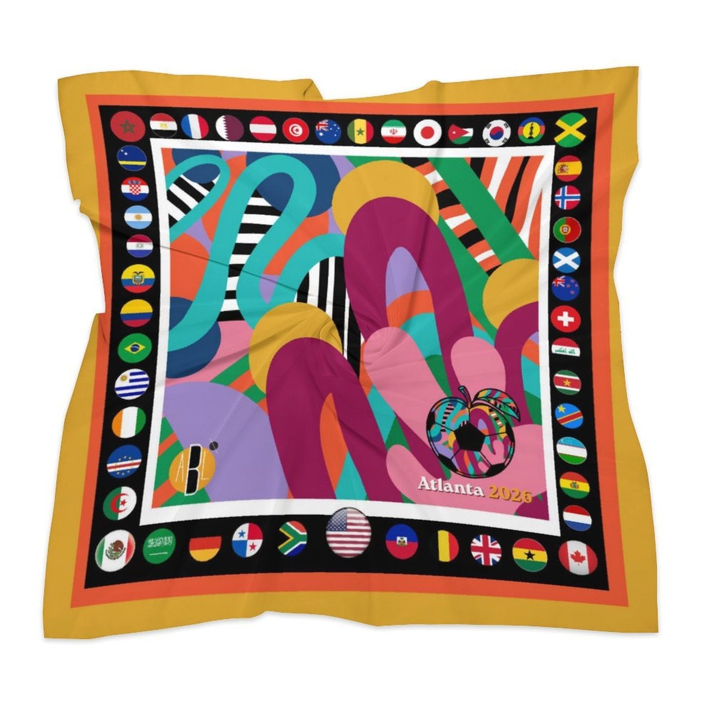 ATL Peachwave Satin Scarf
