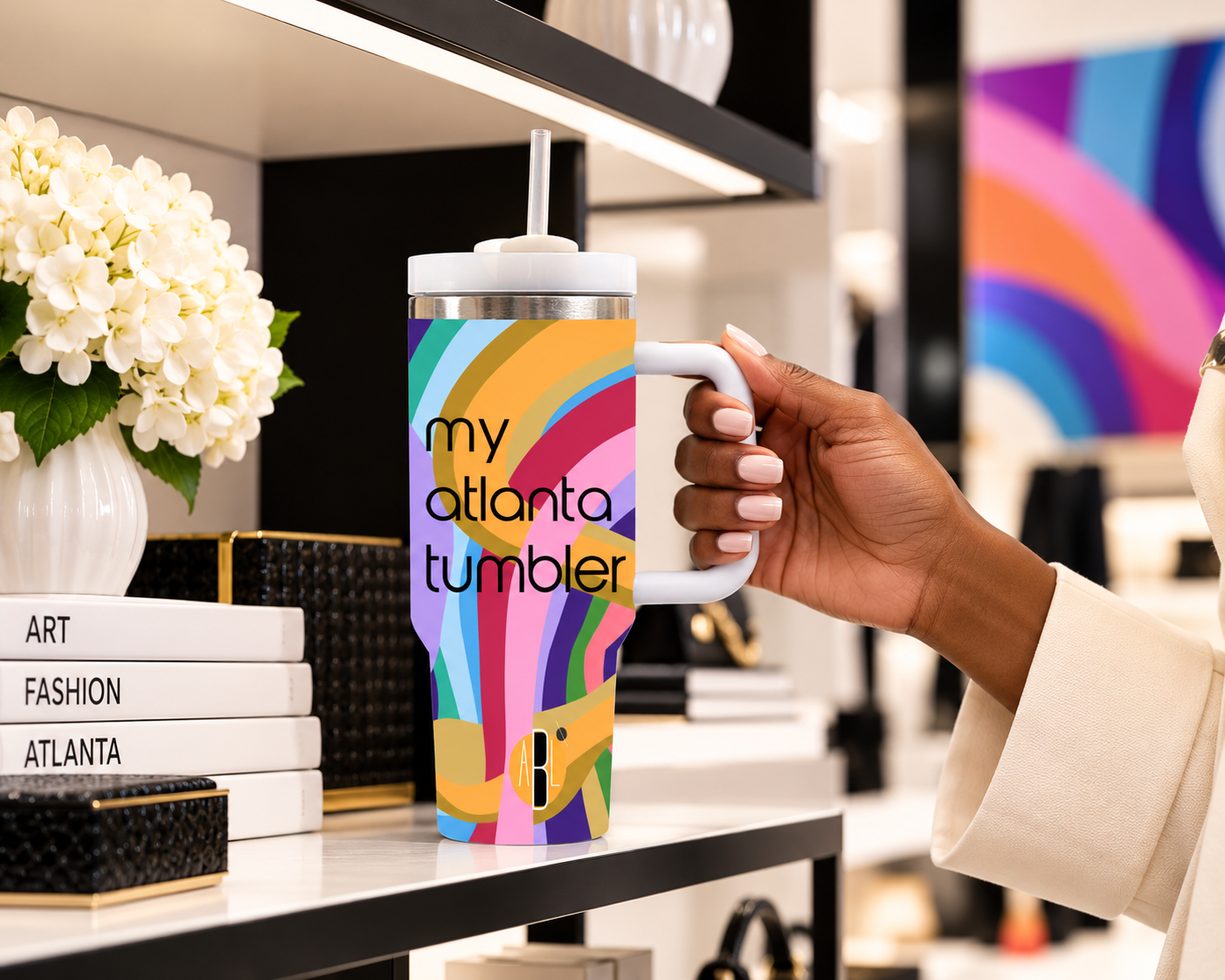 Kaleido Design – My Atlanta Tumbler (40oz)