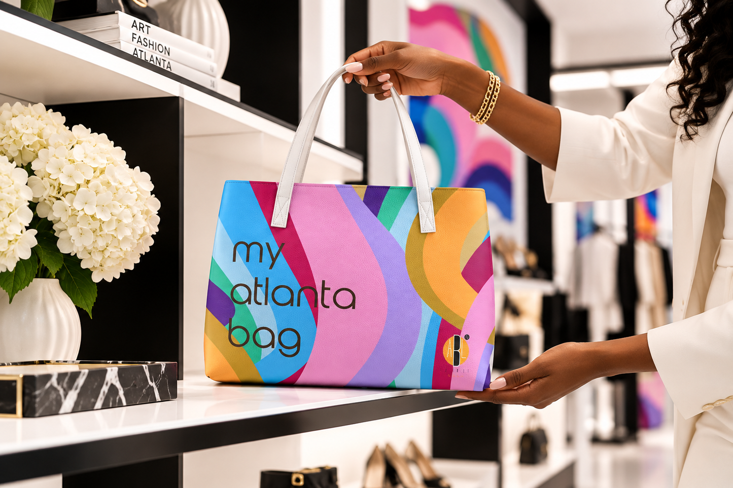Kaleido "My Atlanta" Tote Bag | Abeille Creations