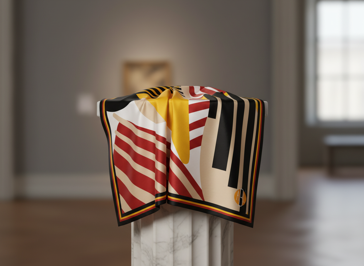 ABEILLE CREATIONS-Kemi Design (Silky Scarf)