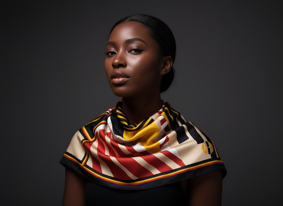ABEILLE CREATIONS-Kemi Design (Silky Scarf)