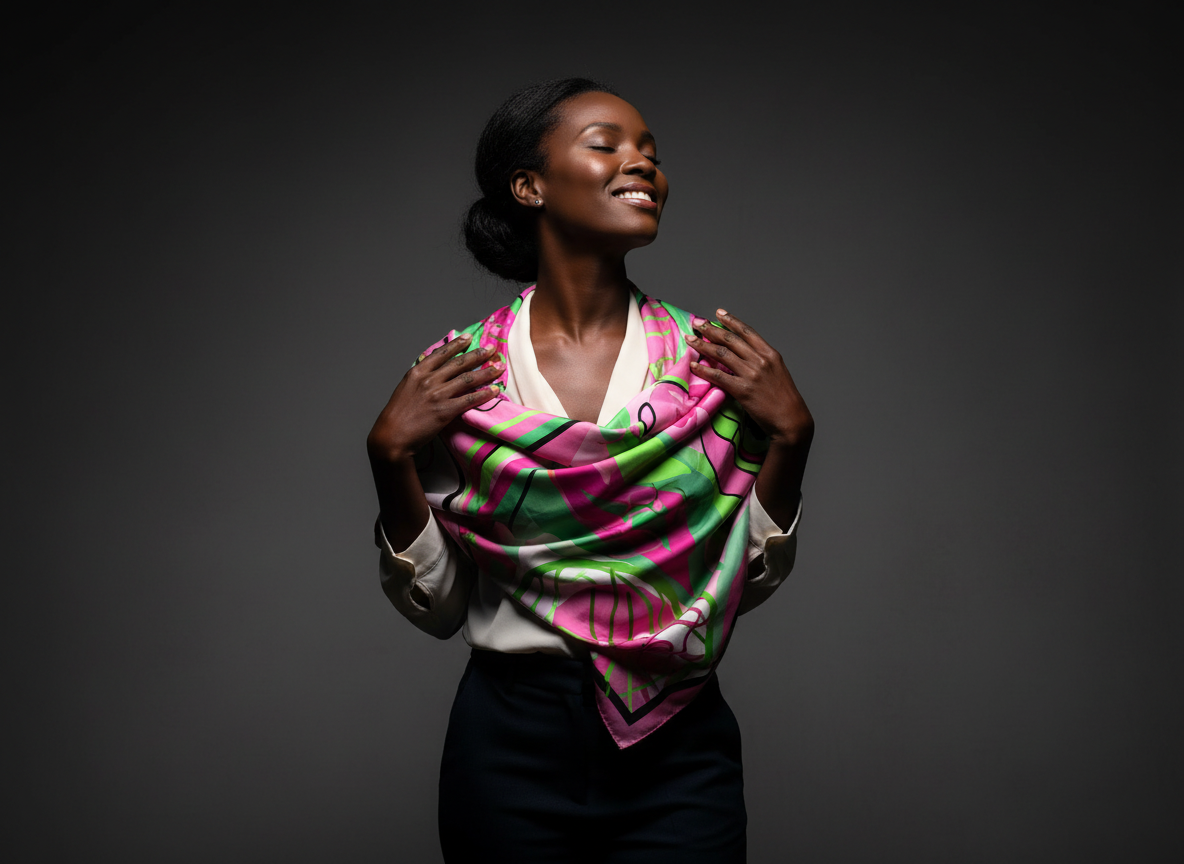 Neema Design (Silky Scarf) - LIMITED RELEASE w/ Special Price