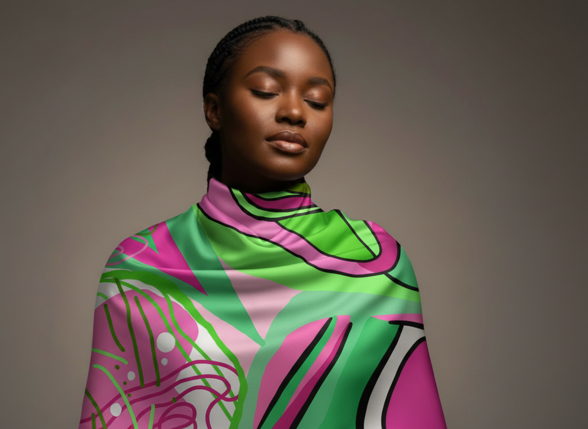 Neema Design (Silky Scarf) - LIMITED RELEASE w/ Special Price