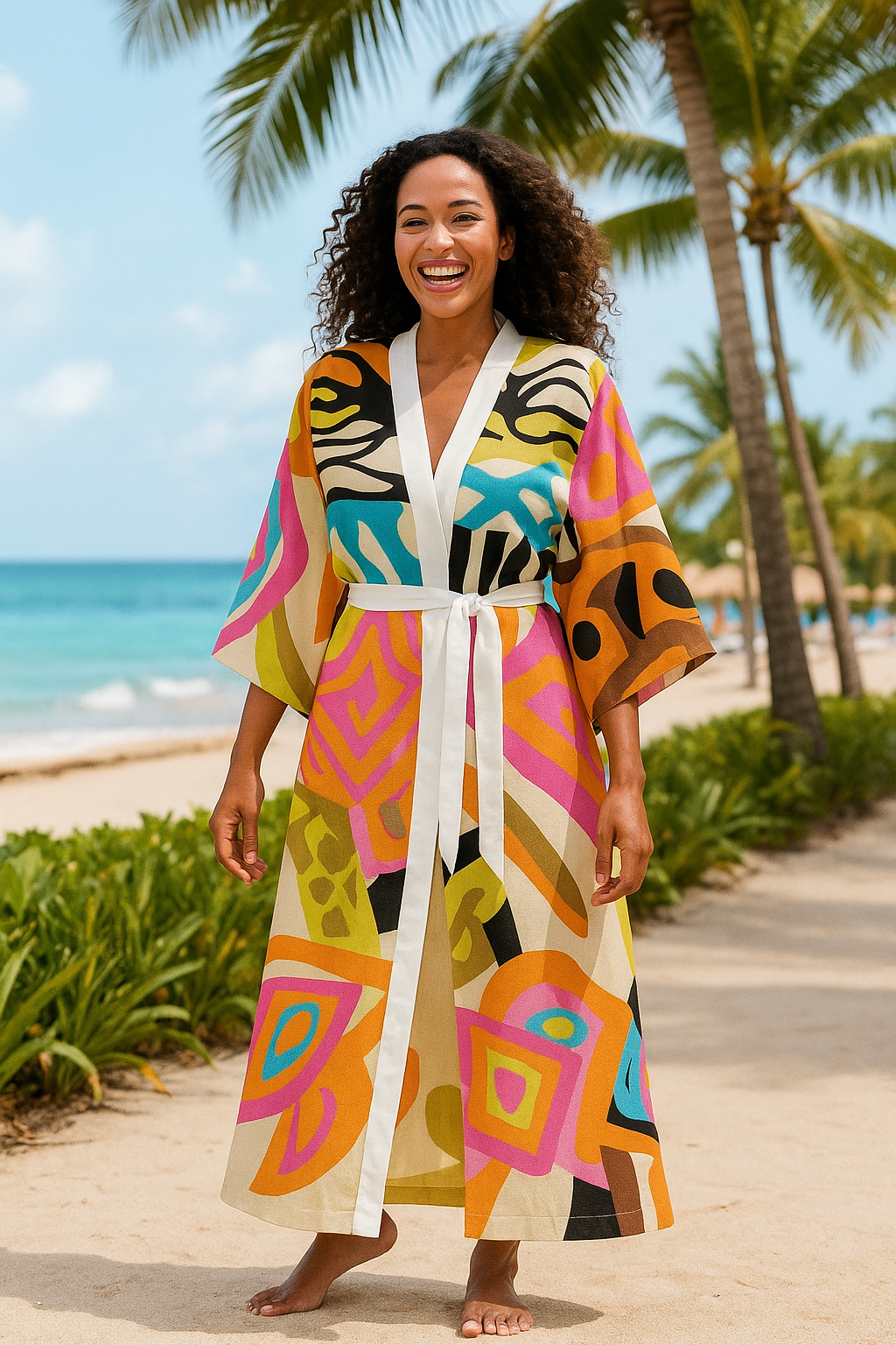 【超希少品】Die schönsten Kimonos Safi (Essence of ABL)- Long Kimono Robe – Abeille Creations (ABL)
