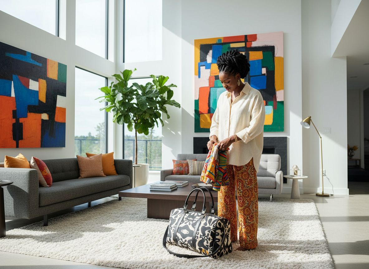 ABEILLE CREATIONS- Zola Duffle Bag