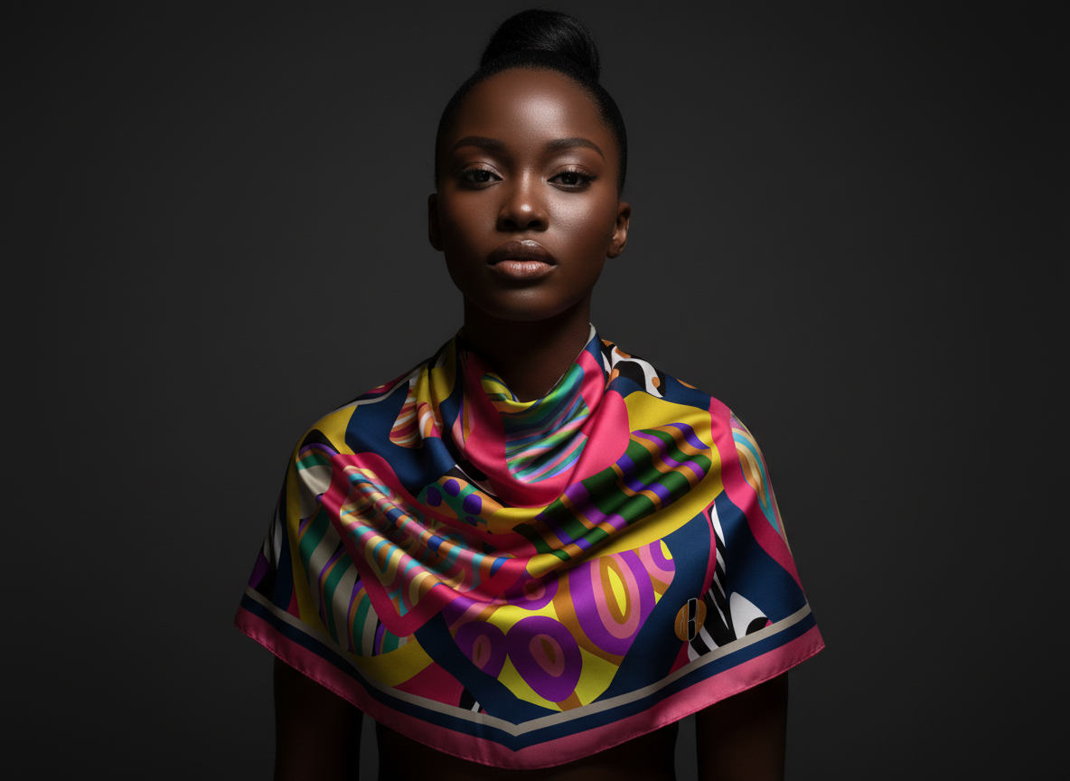 ABEILLE CREATIONS-Zanele Design (Silky Scarf)
