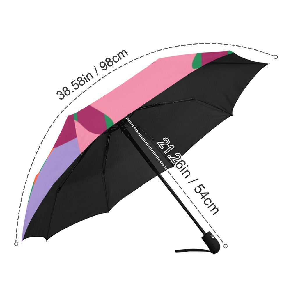 ATL Peachwave Automatic Folding Umbrella