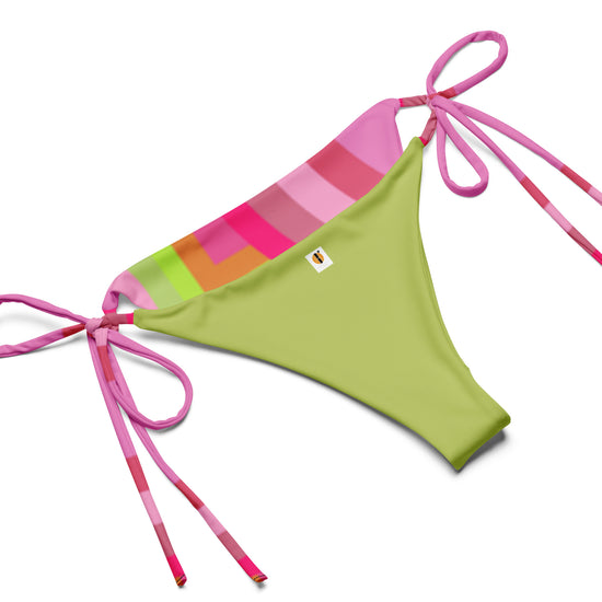 Pink Deco Design- string bikini