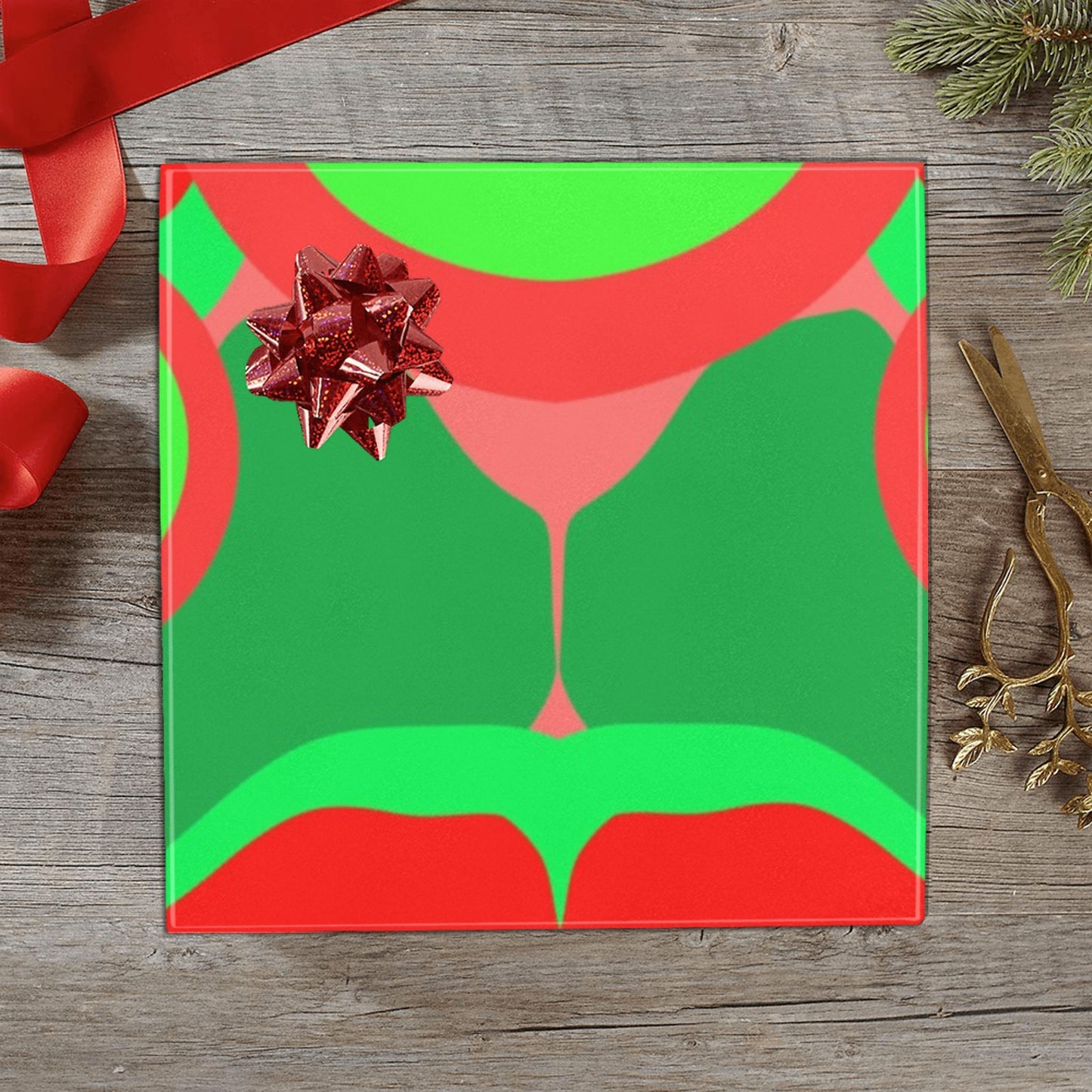 Holiday Ayoka Gift Wrapping Paper - 58"x 23" (1 Roll)