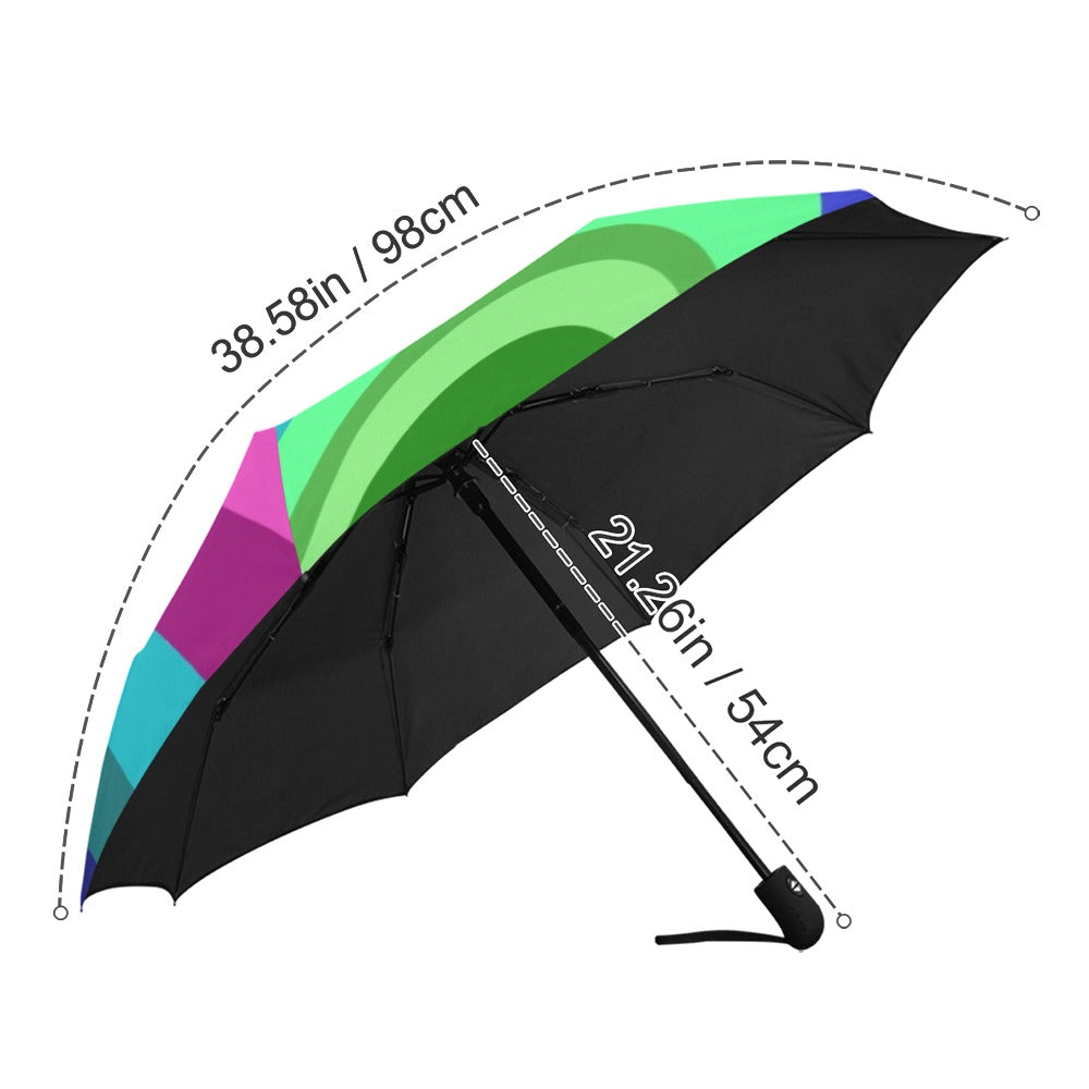 ATL Varsity Wave Automatic Folding Umbrella