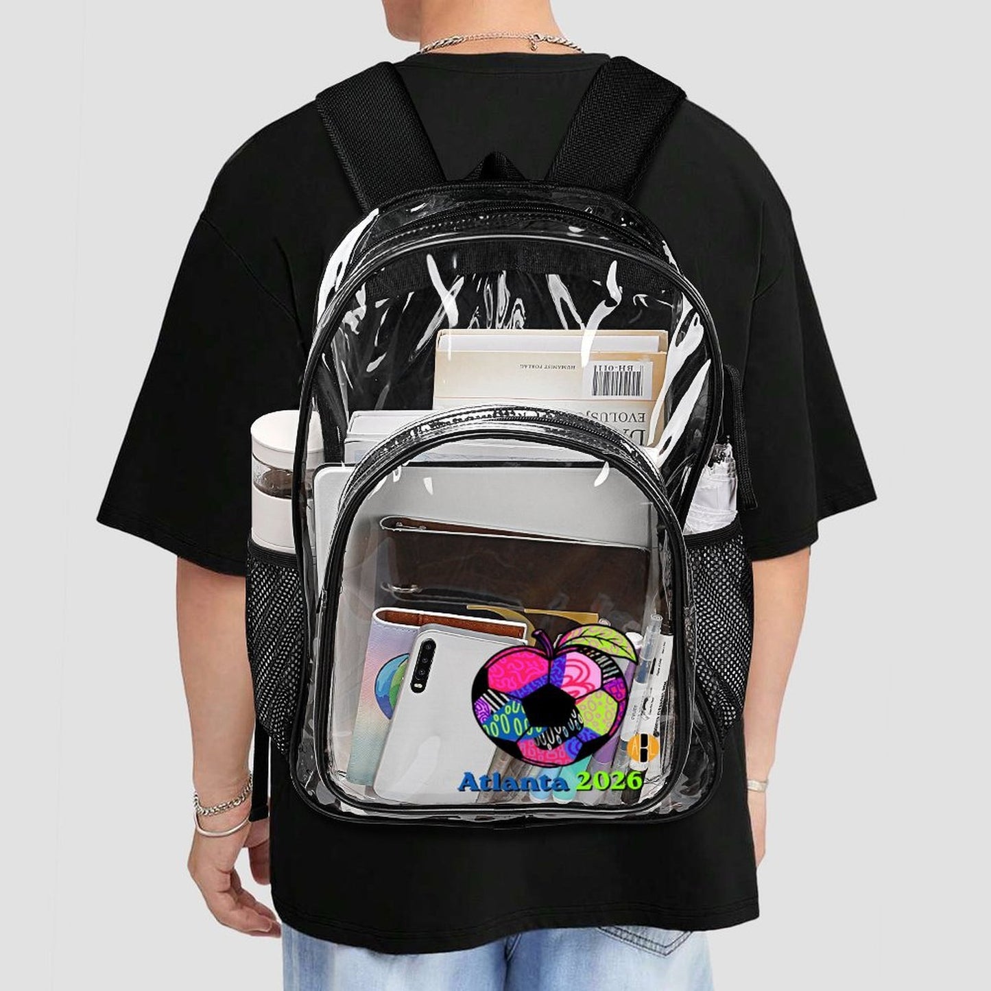 ATL Ponce Pop Clear -Stadium Backpack