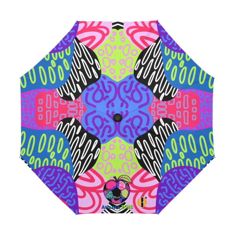 ATL Ponce Pop Automatic Folding Umbrella