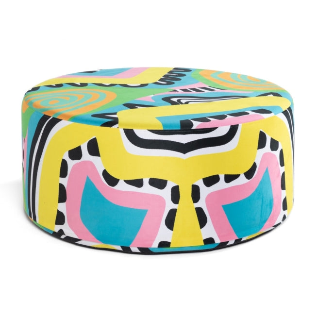 Melissa Mitchell X JAXX - Candler Round Couch Ottoman ( ORDER on Jaxxbeanbags.com)